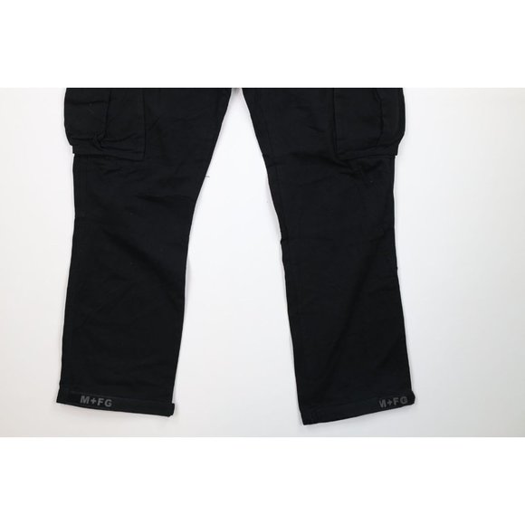 Vintage 90s Marithe Francois Girbaud Mens 42x34 Regular Fit Strap Cargo Pants - Picture 4 of 13